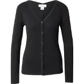 Calvin Klein Jeans Casaco de malha 'Essential' preto