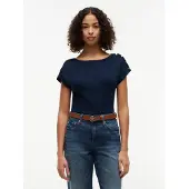 Tommy Hilfiger Camisa 'Gold-tone Button' azul escuro