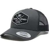 Surf Monkey Boné desportivo cinzento escuro