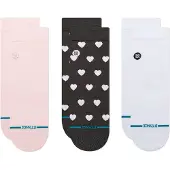 Stance Meias 'Hearts Lowrider' cor-de-rosa / preto / branco