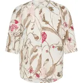 Fransa Blusa 'FRARIANA' bege / mistura de cores