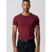 TeeShoppen Camisa ' Muscle T ' bordeaux