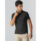 TeeShoppen Camisa ' Muscle Polo ' cinzento escuro
