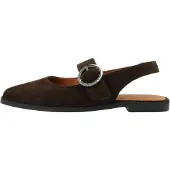Ca'shott Sapatos abertos atrás 'CASDIANA' castanho