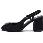 Rylko Sapatos abertos atrás preto