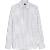 BOSS Blusa 'Saturday_1' marinho / azul pastel / branco