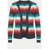 KOROSHI Pullover azul / vermelho / preto / branco