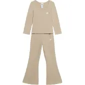 Adidas Conjunto de Top de Manga Comprida e leggings em Canelado Preparado para o Inverno