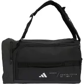 Adidas Malas de desporto 'HYBRID DUFFEL' preto / branco
