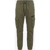 KOROSHI Calças cargo oliveira