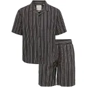 Only & Sons Fato de jogging 'ONSCRUZ' preto / branco