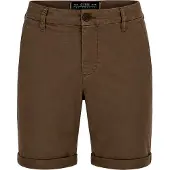 GUESS Calças 'Myron Short' castanho