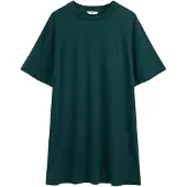 Mela London Vestido 'Baasu' verde escuro