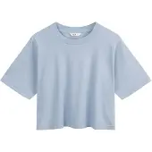 Mela London Camisa azul pastel