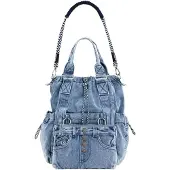 Desigual Mochila azul ganga