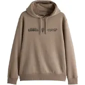 Next Sweatshirt bege escuro / cinzento claro / preto