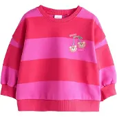 Next Sweatshirt bege / verde pastel / rosa / vermelho