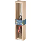 Opinel No. 08 faca para cogumelos, Black Walnut, 3250