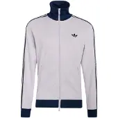 Adidas Casaco em moletão 'Classic' navy / roxo claro