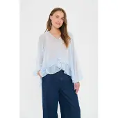 Saint tropez Blusa 'LindzySZ' azul céu