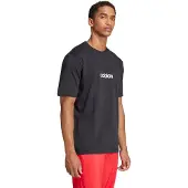 Adidas Camisa funcionais 'Essentials' preto / branco
