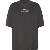 New Balance Camisa oversized 'Trackside' preto / branco