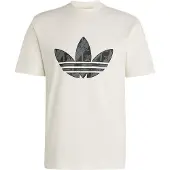 Adidas Camisa 'MONOGRAM' cinzento basalto / preto / branco natural