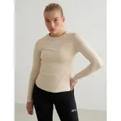 Aim'n Camisa funcionais bege / branco