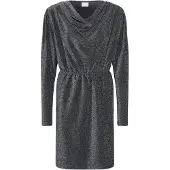 Kaffe Vestido 'KARita' cinzento escuro / prata