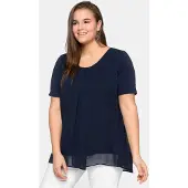 Sheego Blusa marinho