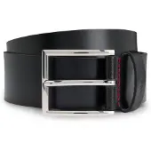 HUGO para homem. 50541171 Cinto Olpian preto (85 cm), Casual, Pele