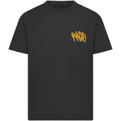 Mister tee Camisa 'Street Race' amarelo / cinzento / preto