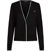 Karl Lagerfeld Casaco de malha preto