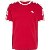 Adidas Originals T-shirt de 3 Riscas com Ponto Drop Needle