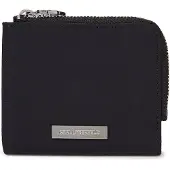 Karl Lagerfeld Carteiras ' Ikon Nylon Kleines Klappportemonnaie ' preto