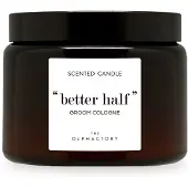 The Olphactory Better Half Groom Colonia, Basilico, Candela Profumata, 360 g