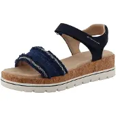 Tom Tailor Sandália navy / azul real / branco