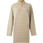 Samsøe & Samsøe Vestido 'Sadover' bege / azul pastel