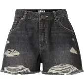 Urban Classics Calças de ganga preto denim