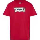 Levi's Kids Camisola 'BARBECUE BATWING' bege escuro / navy / vermelho / branco