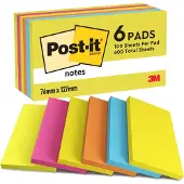 Post It Notas Autoadesivas Energetic 76 X 127 Mm 600 Unidades