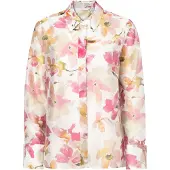 TATUUM Blusa 'Berry 2' bege / amarelo escuro / rosa / offwhite