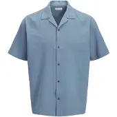 Jack & jones Junior Camisa 'JJGLOBAL' safira