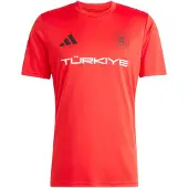 Adidas Camisa funcionais 'FIFA Fussball-Weltmeisterschaft 26 Türkei' vermelho / preto / branco
