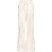LASCANA Calças de pijama cor-de-rosa / branco natural