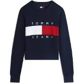 Tommy Hilfiger Pullover azul escuro / vermelho / branco