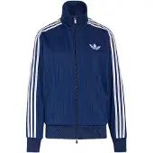 Adidas Casaco em moletão 'Firebird' navy / branco