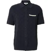 INDICODE JEANS Casaco de malha 'Brashin' azul escuro