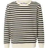 Urban Classics Sweatshirt creme / preto