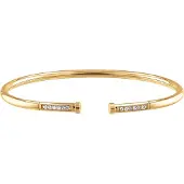 Tommy Hilfiger Gold-plated solid Bracciale with crystals TH2780251